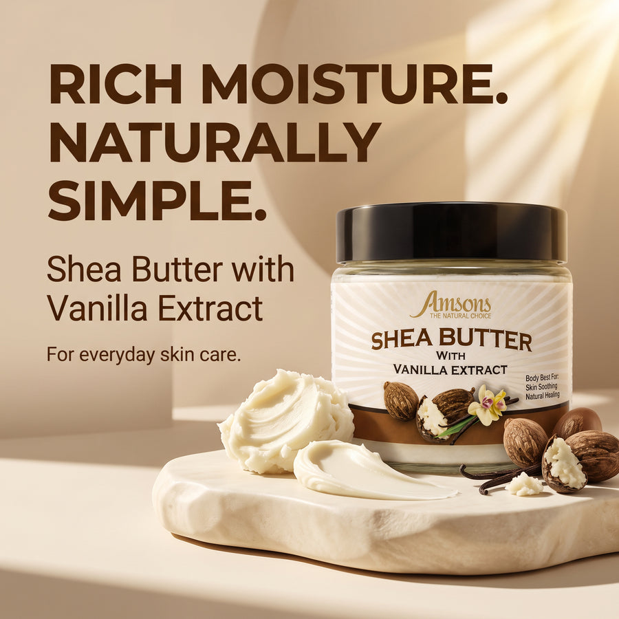 Shea Butter With Vanilla Extract 250g