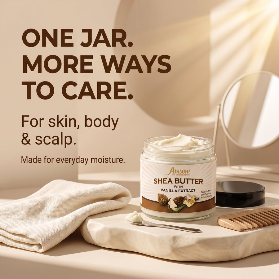Shea Butter With Vanilla Extract 250g