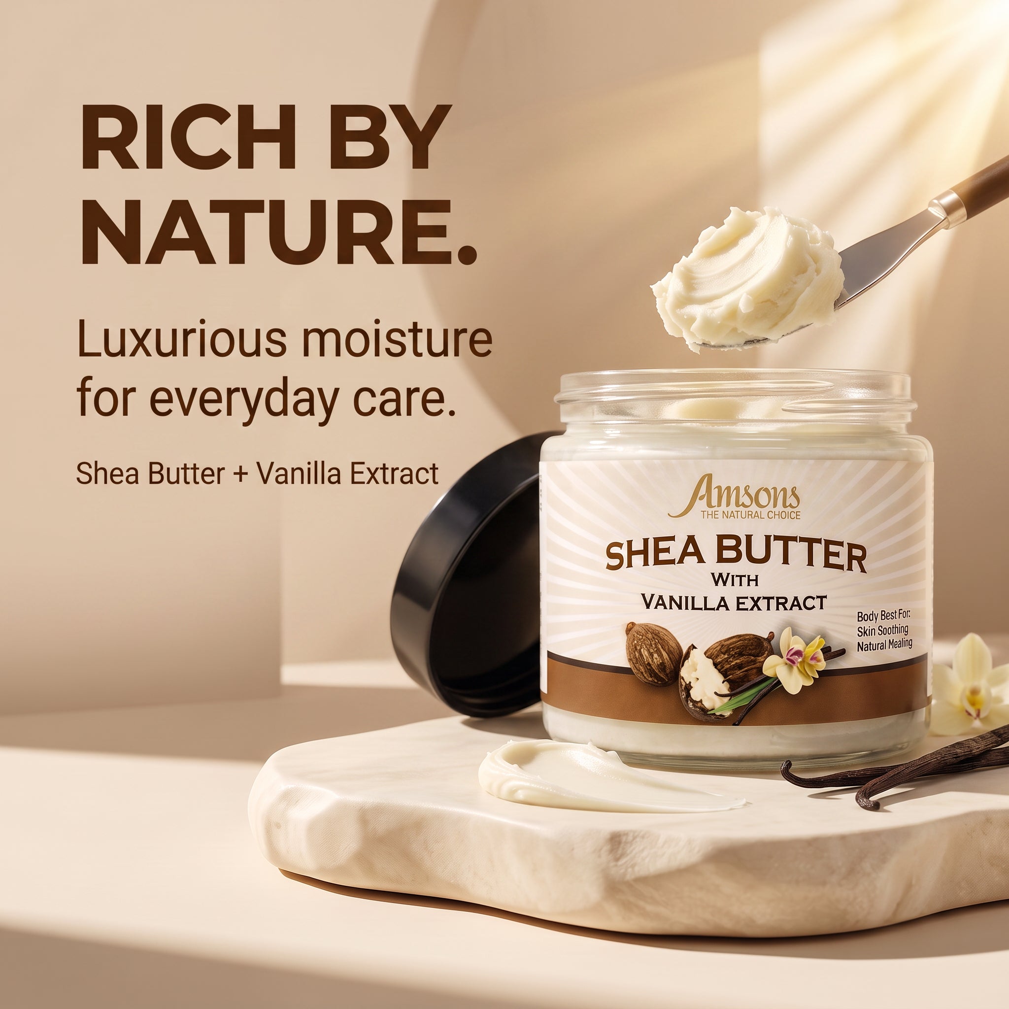 Shea Butter With Vanilla Extract 250g