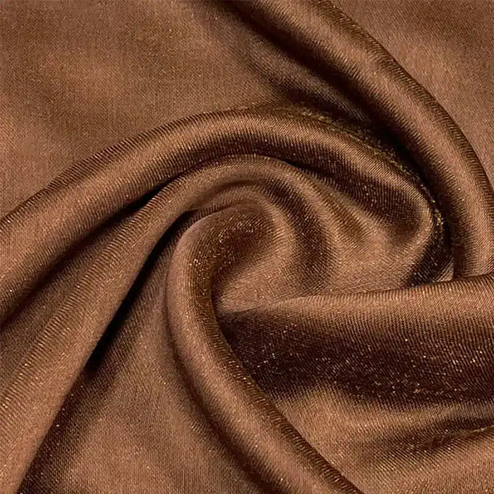 Shimmer Viscose Hijab Brown