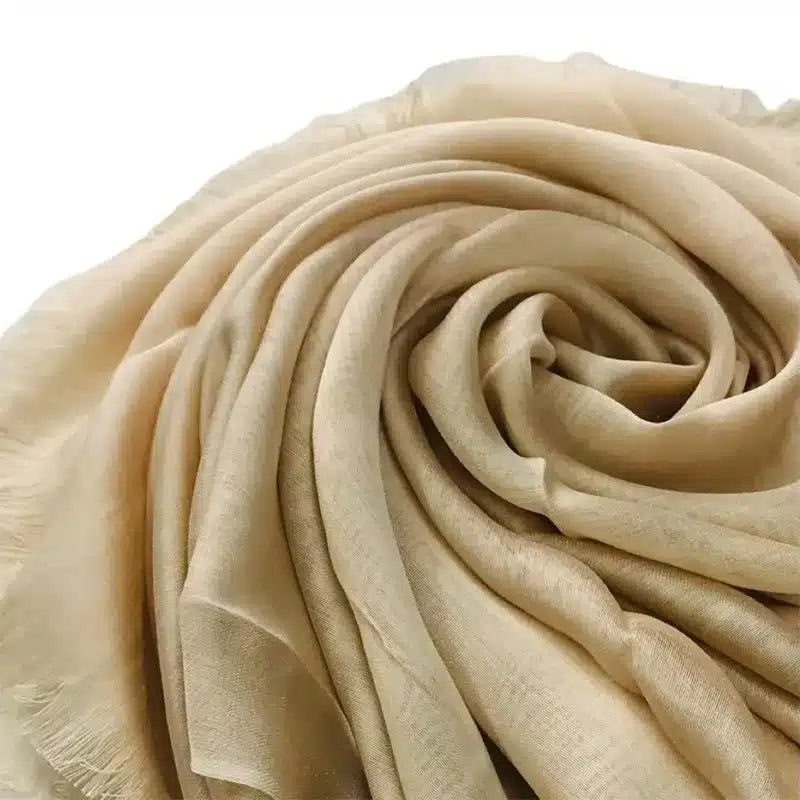 Shimmer Champagne Viscose Hijab