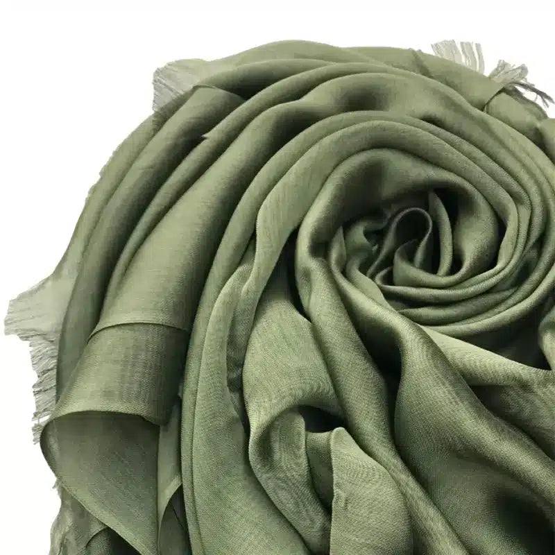 Shimmer Dry Mint Viscose Hijab
