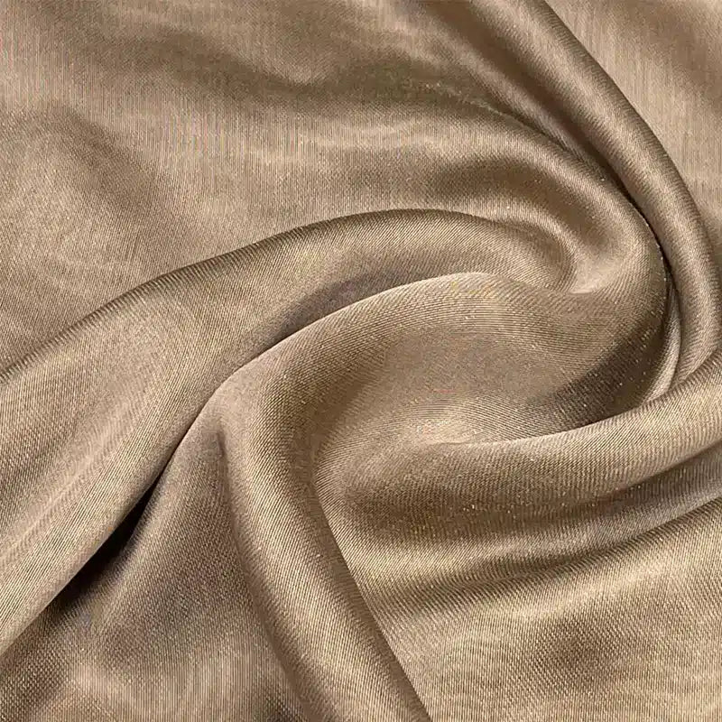 Shimmer Light Brown Viscose Hijab