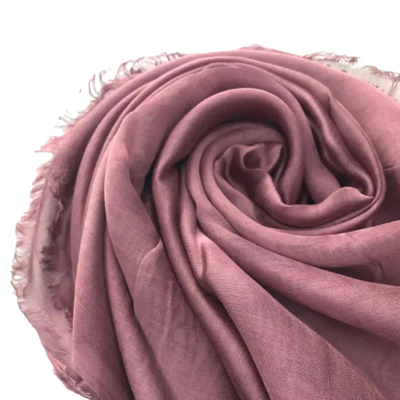Shimmer Rosewood Viscose Hijab
