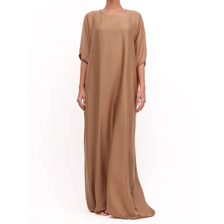 Short Sleeve Slip Dress Gold 308 Col 29
