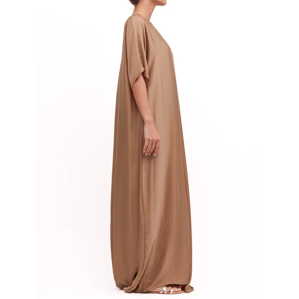 Short Sleeve Slip Dress Gold 308 Col 29