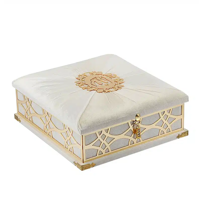 Gold Small Quran Set With Case 1293