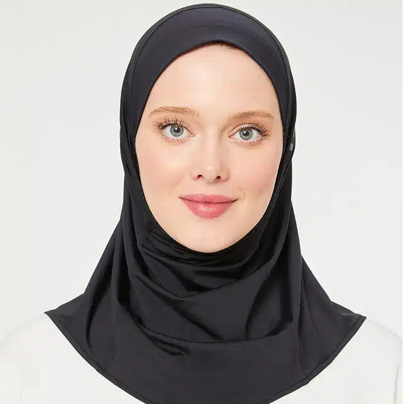 Sports Hijab Black