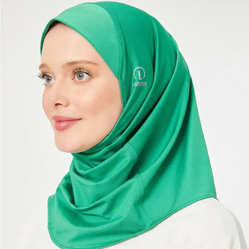 Sports Hijab Cool Green