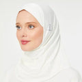 Sports Hijab Off White