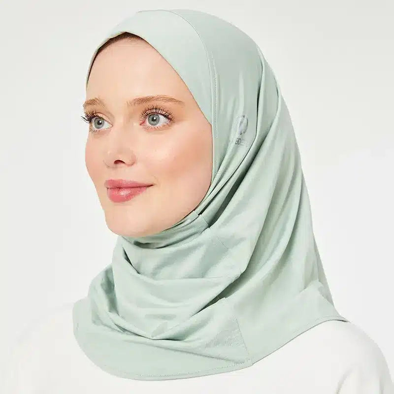 Sports Hijab Pale Green