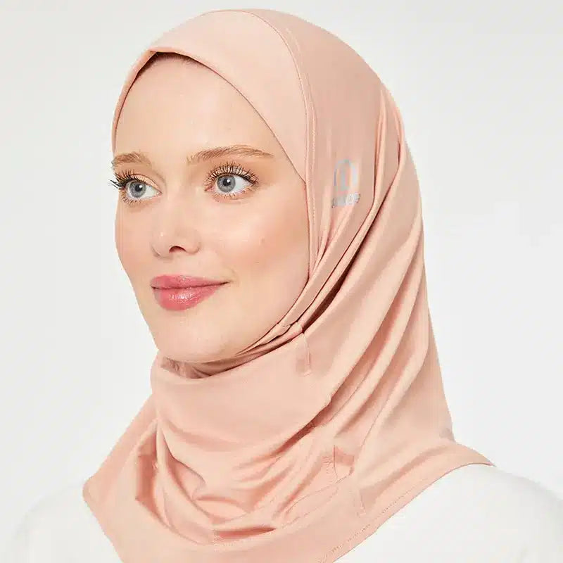 Sports Hijab Rose Gold