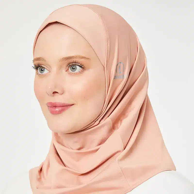 Sports Hijab Salmon Pink
