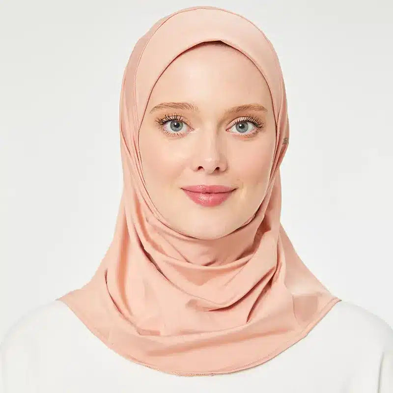Sports Hijab Salmon Pink