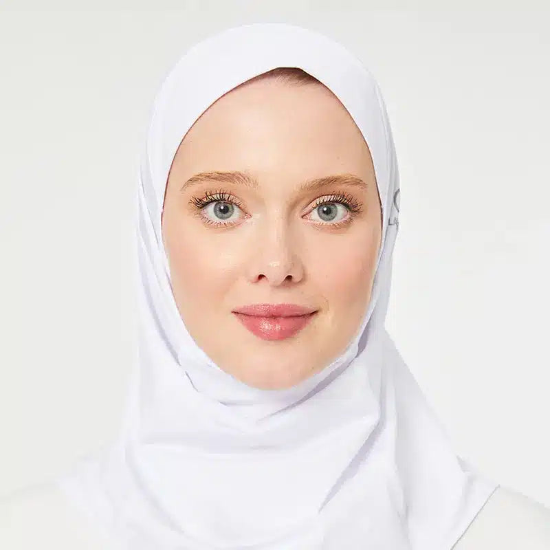 Sports Hijab White