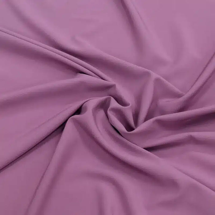 Stretchable Chiffon Hijab Light Purple