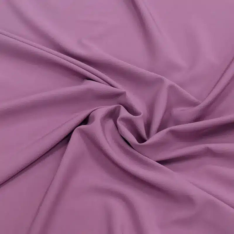 Stretchable Chiffon Hijab Light Purple