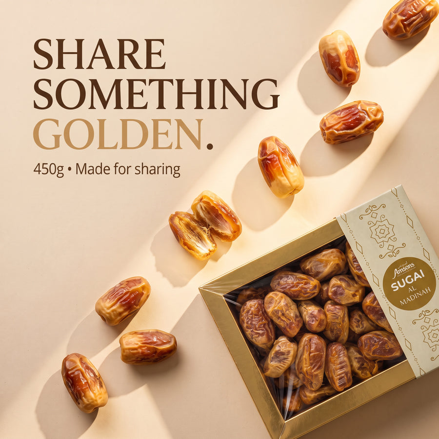 Amsons Sugai Al Madina Dates 450g