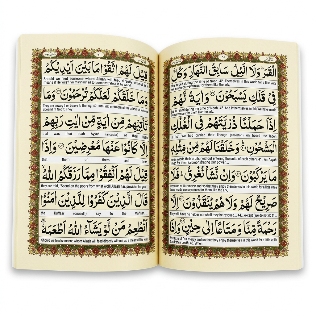 Surah Yaseen - English Translation - Ref 113