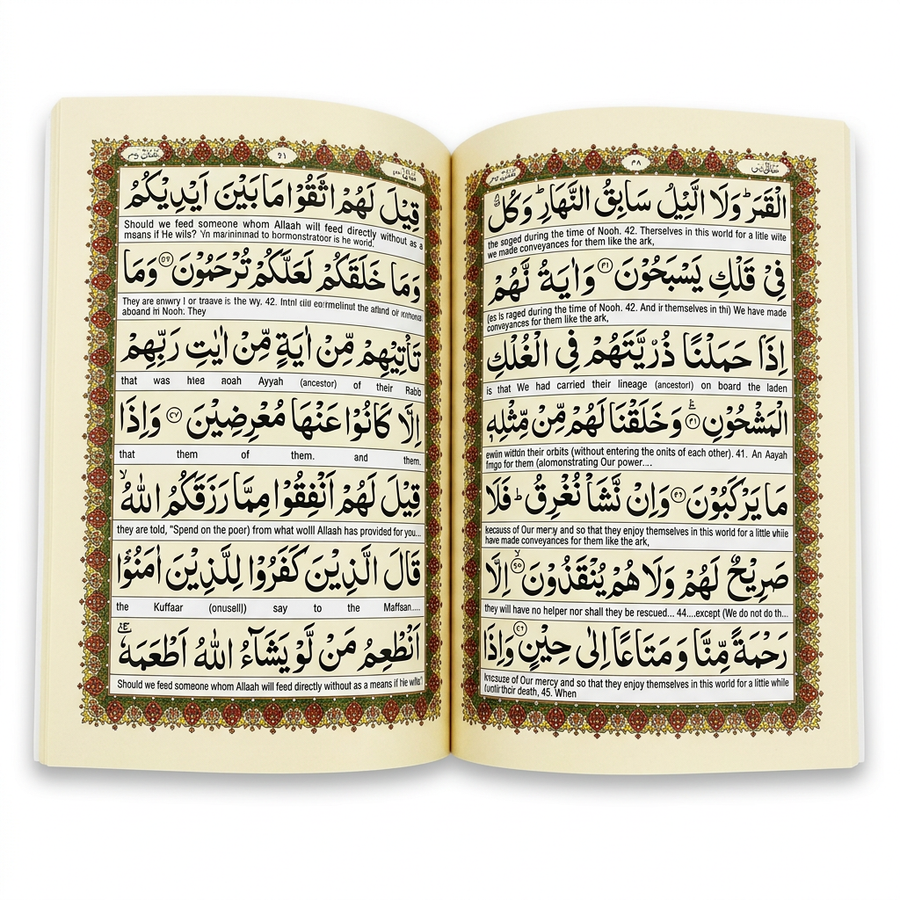 Surah Yaseen - English Translation - Ref 113