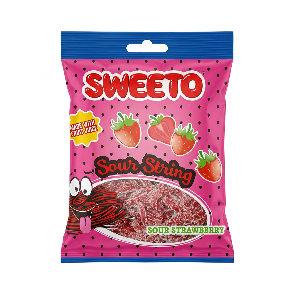 Sweeto Sour String Sour Strawberry
