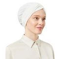 Women's Pre-Tied Cream Turban Head Scarf