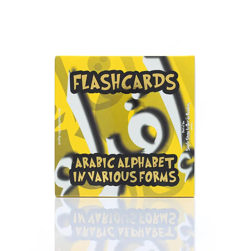 Arabic Alphabet Flashcards In Various Forms