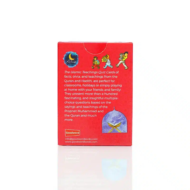 Islamic Teachings Quiz Cards