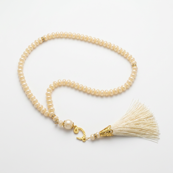 100 Bead Cream Waw Tasbih