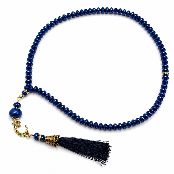 100 Bead Royal Blue Waw Tasbih