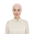 Women's Tieback Hijab Plush Pink Undercap