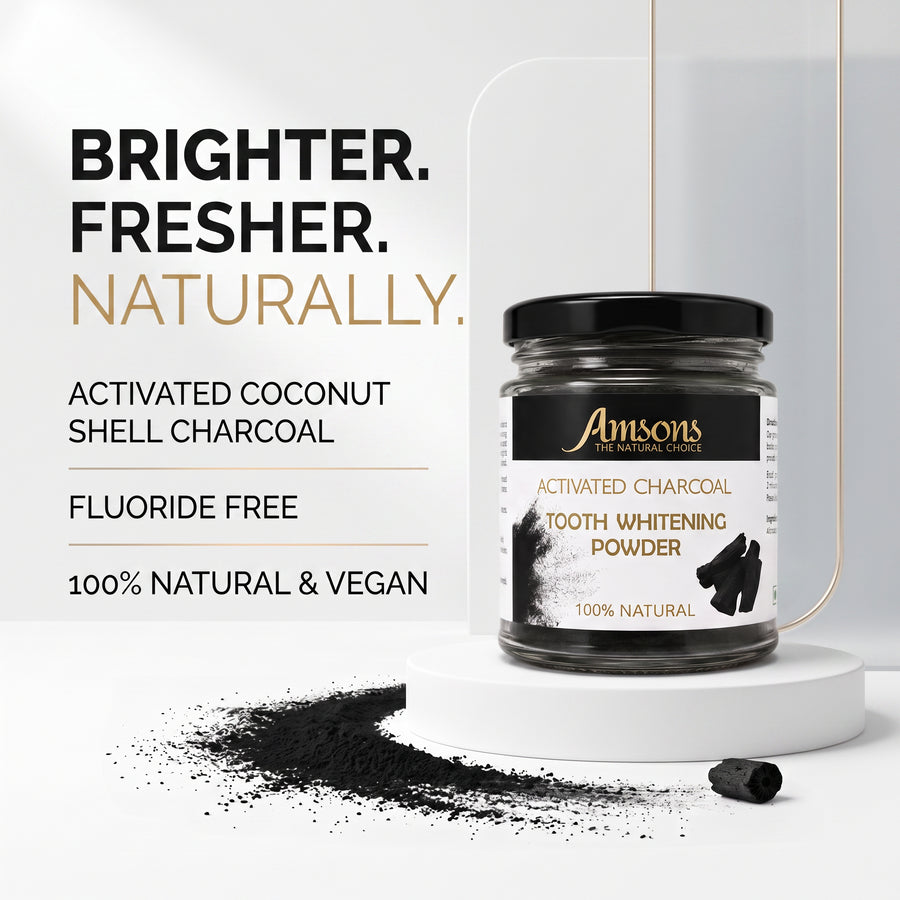 Activated Charcoal Teeth Whitening Powder