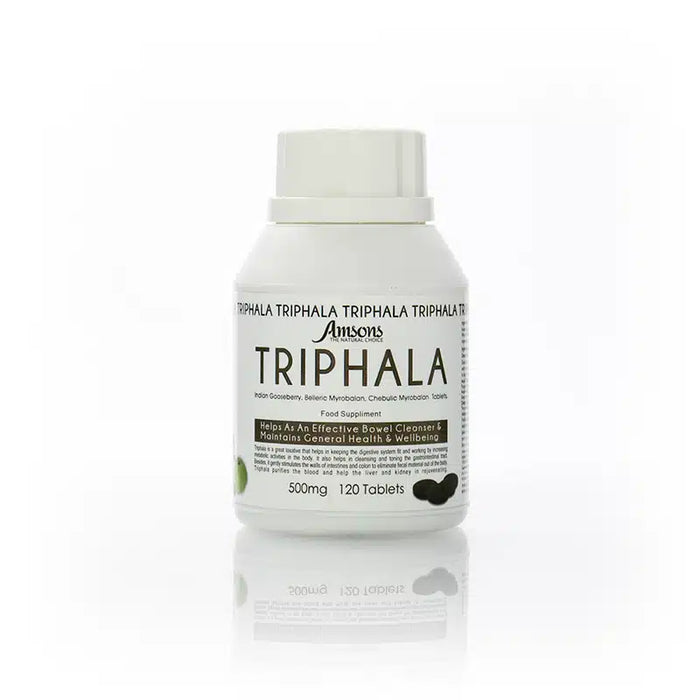 Triphala Capsules Food Supplement 120 Tablets