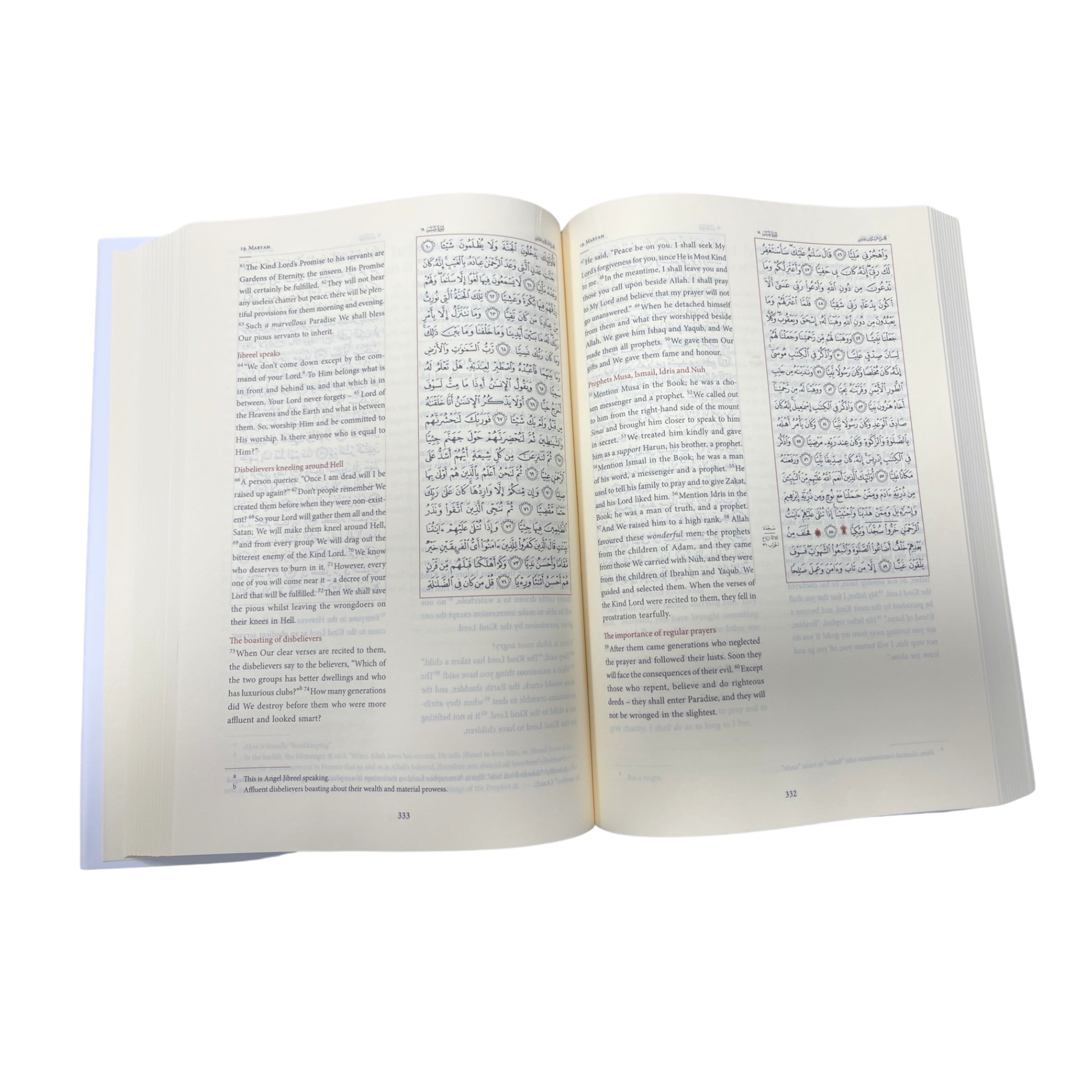 The Majestic Quran (Uthmani Script) Plain English Translation Hardback