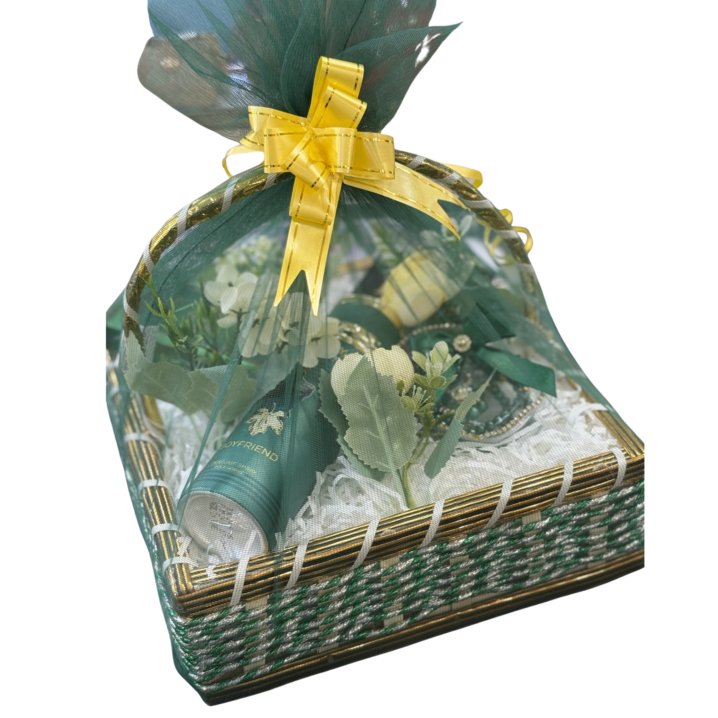 Emerald Luxe Bloom Gift Hamper