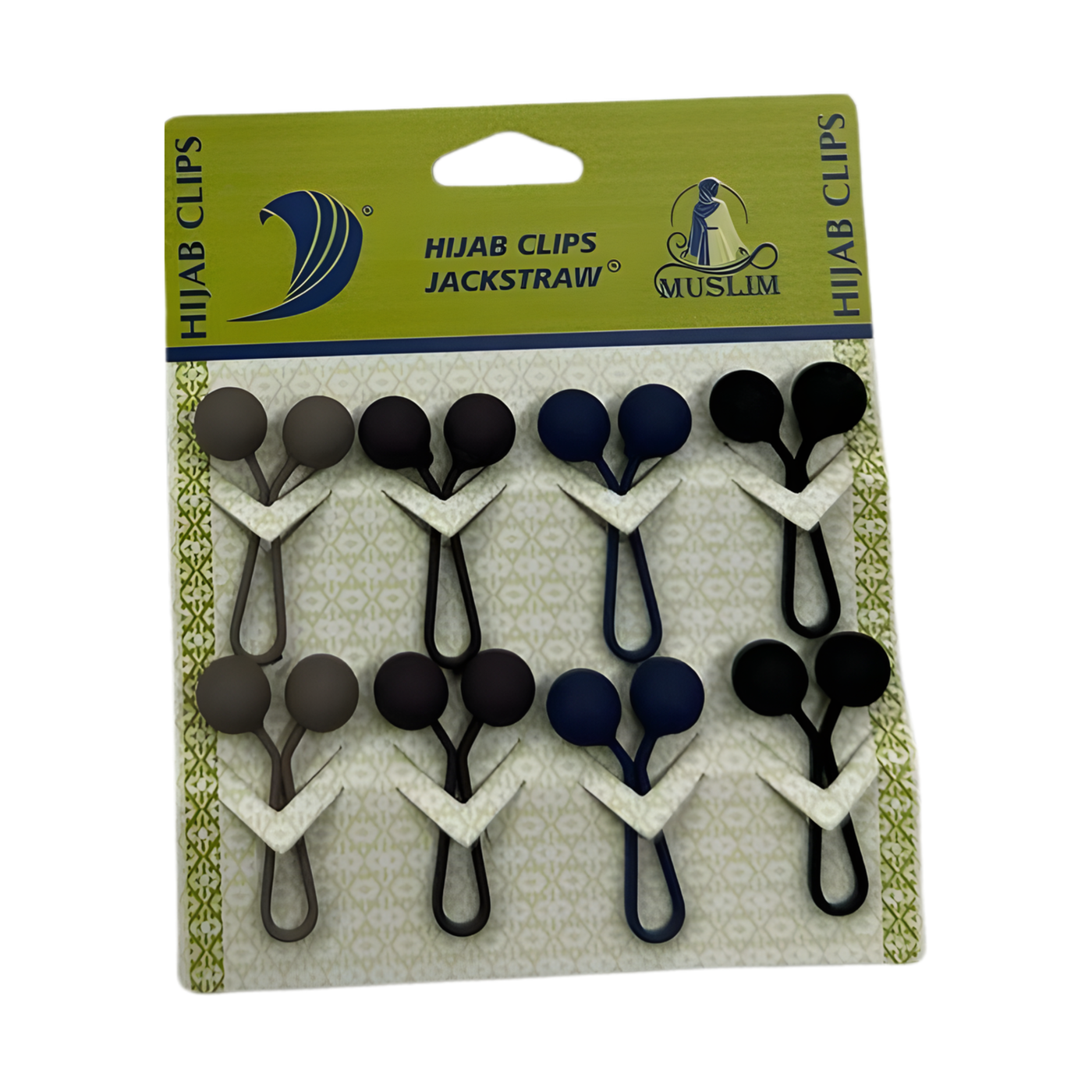 8x Piece Retractable Hijab Pin Set 3