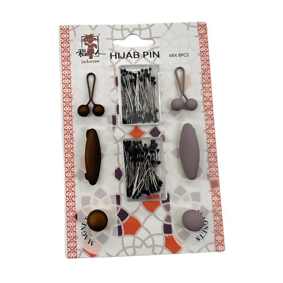 3 Type Hijab Pins 1
