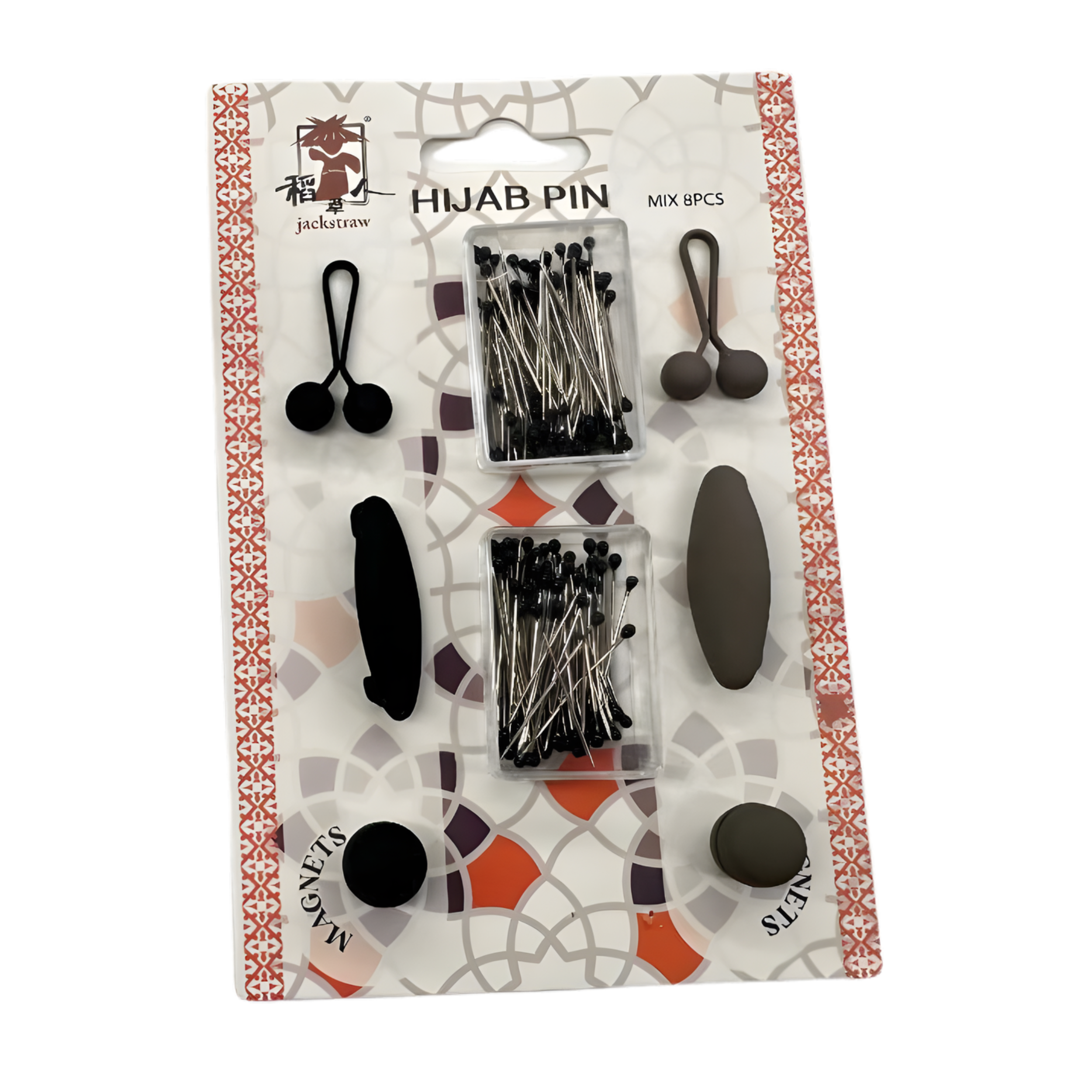 3 Type Hijab Pins 3