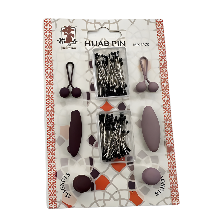 3 Type Hijab Pins 5