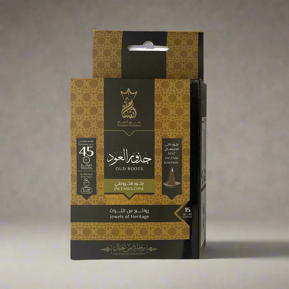 Oud Roots Incense Cones