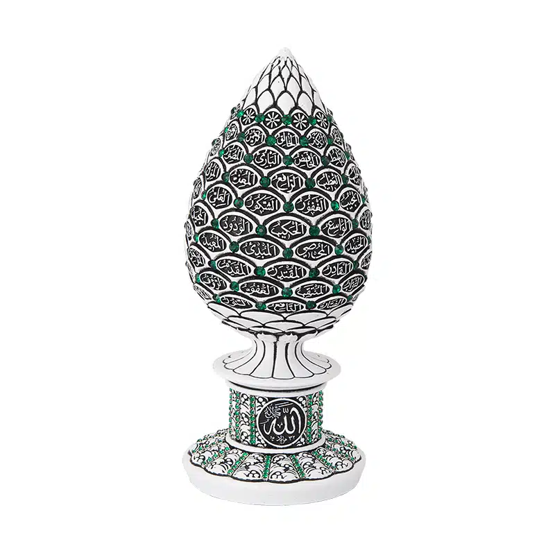 White And Green 99 Names Of Allah 4017