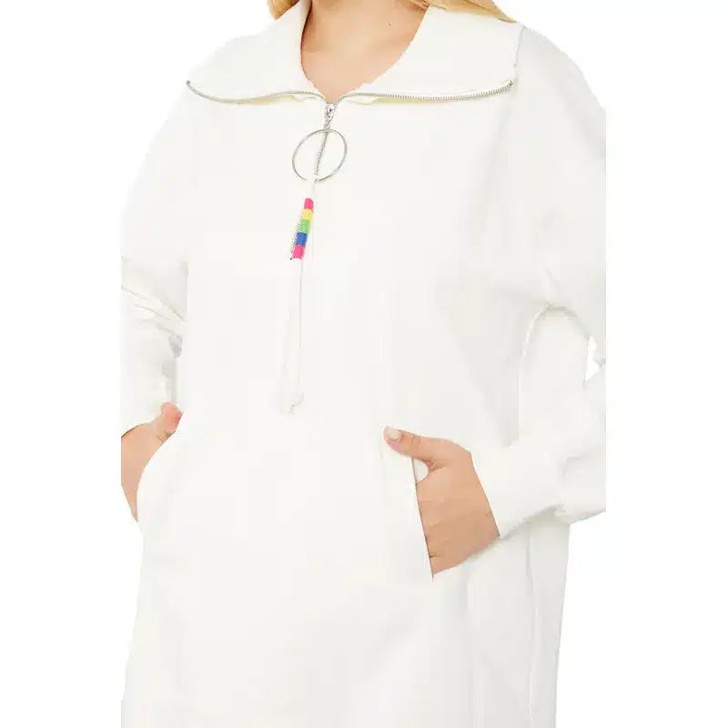 Women White Co Ord Set