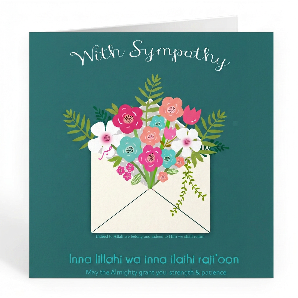 With Sympathy Card