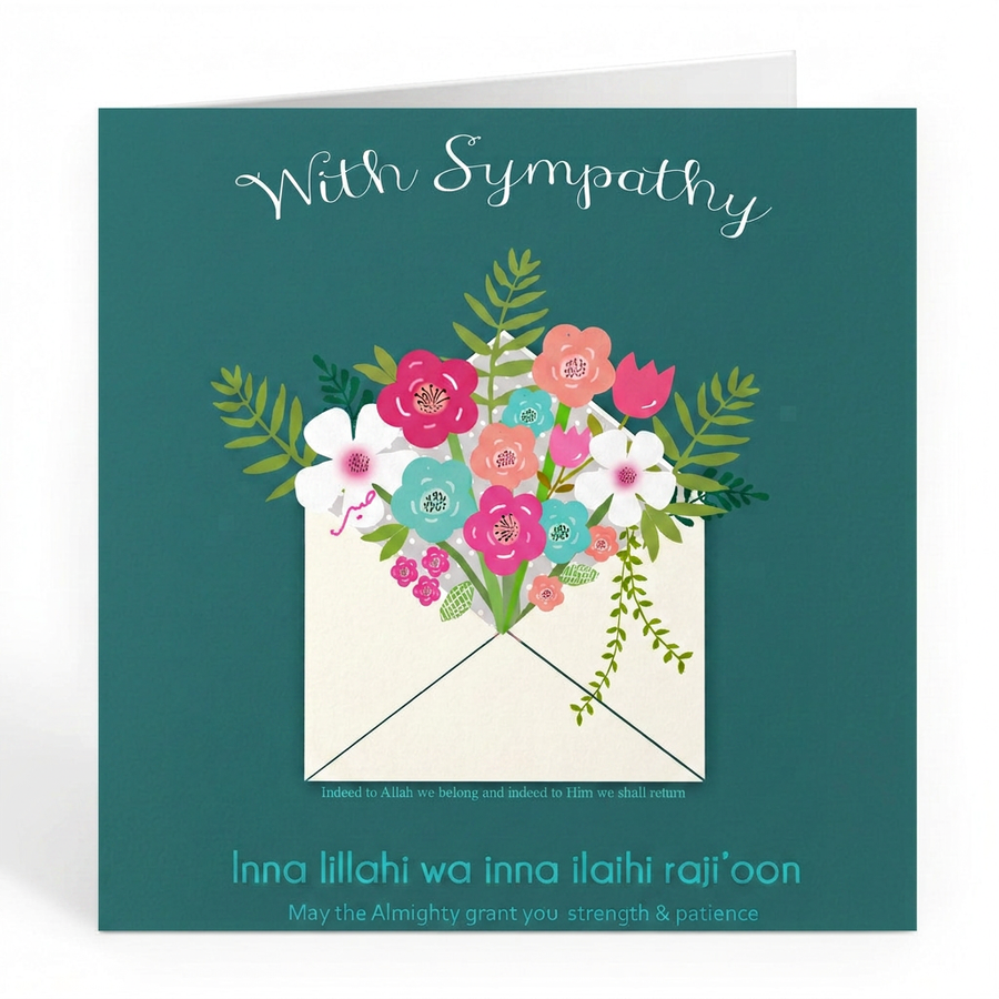 With Sympathy Card