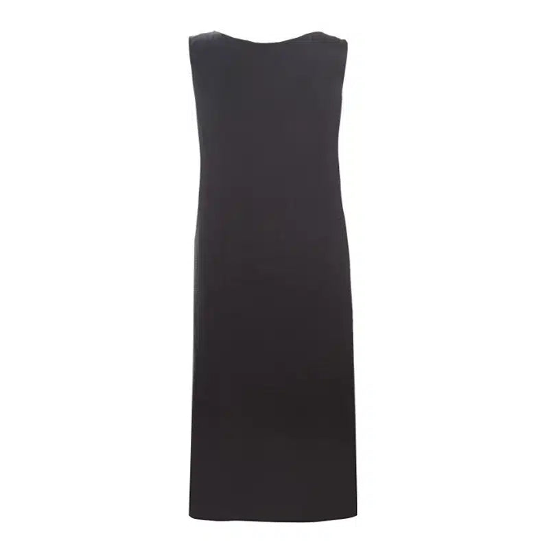 Dark Grey Abaya Slip Dress