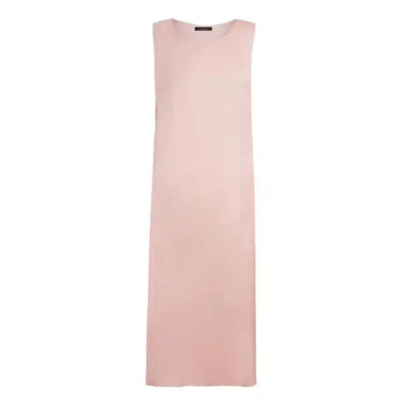 Baby Pink Abaya Slip Dress