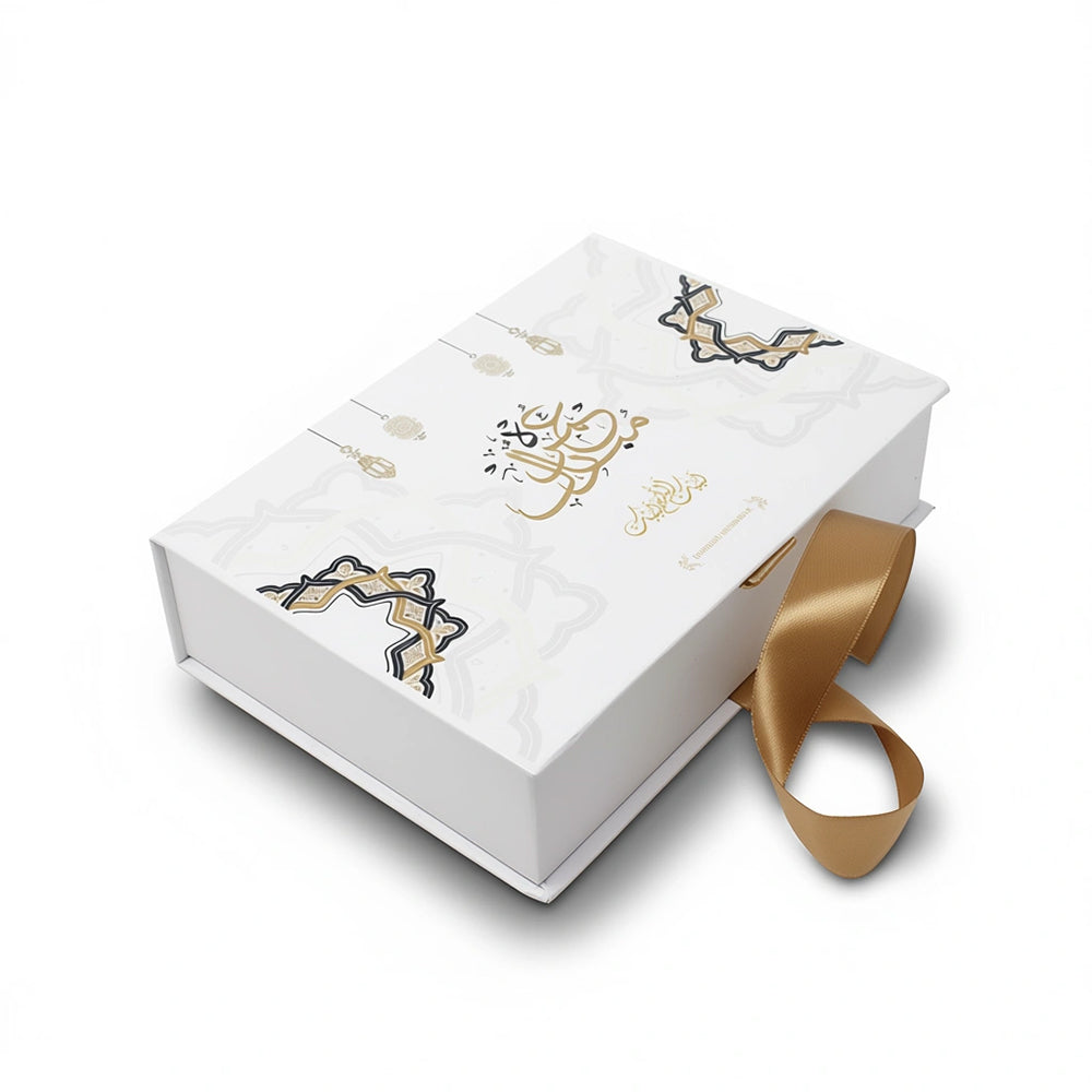 Amsons Occasion Gift Box White & Grey