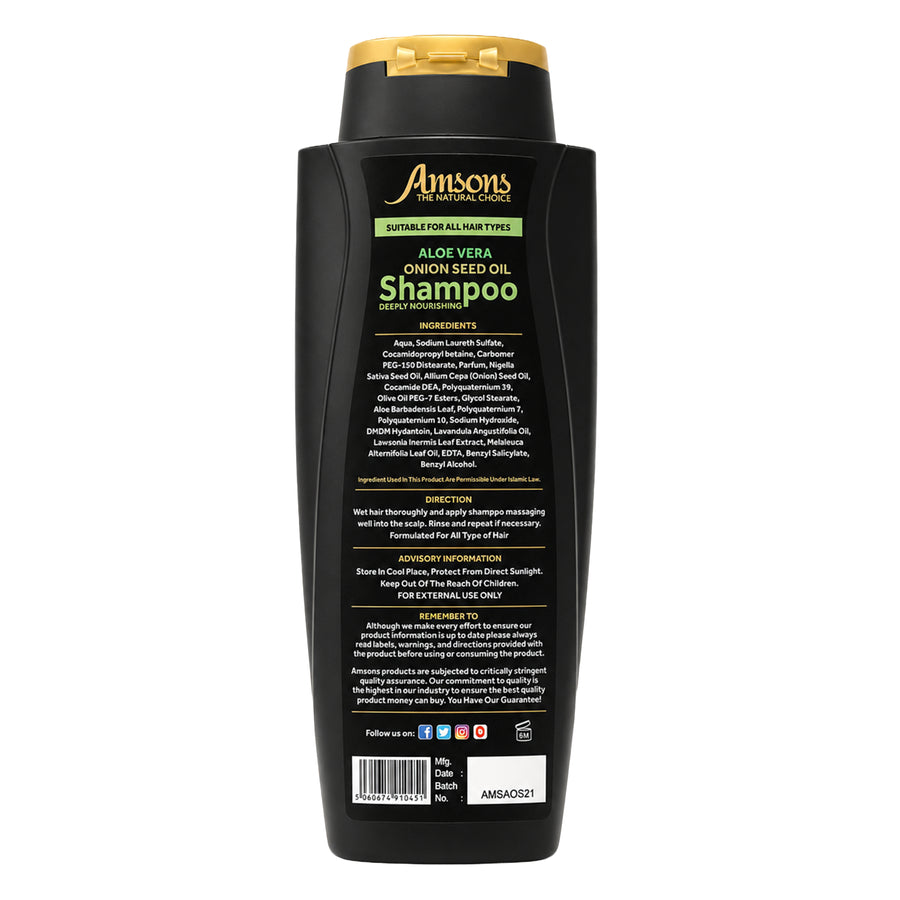 Aloe Vera Onion Seed Shampoo 300ml