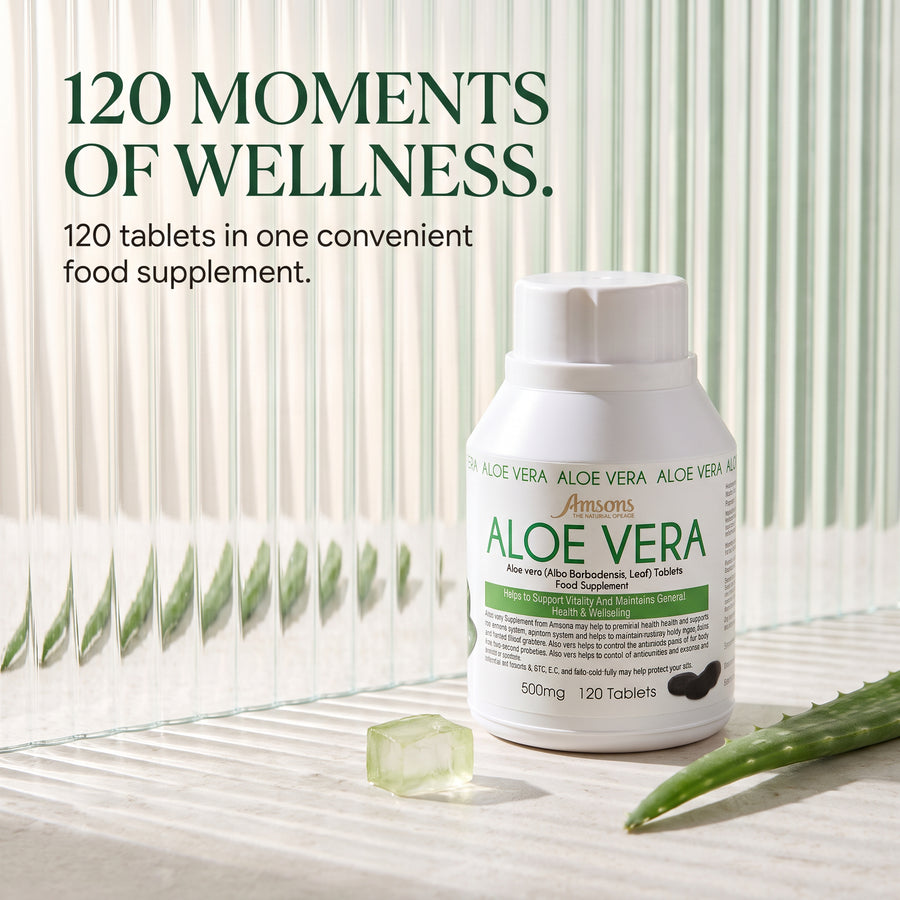 Aloe Vera Capsules 500mg - 120 Tablets