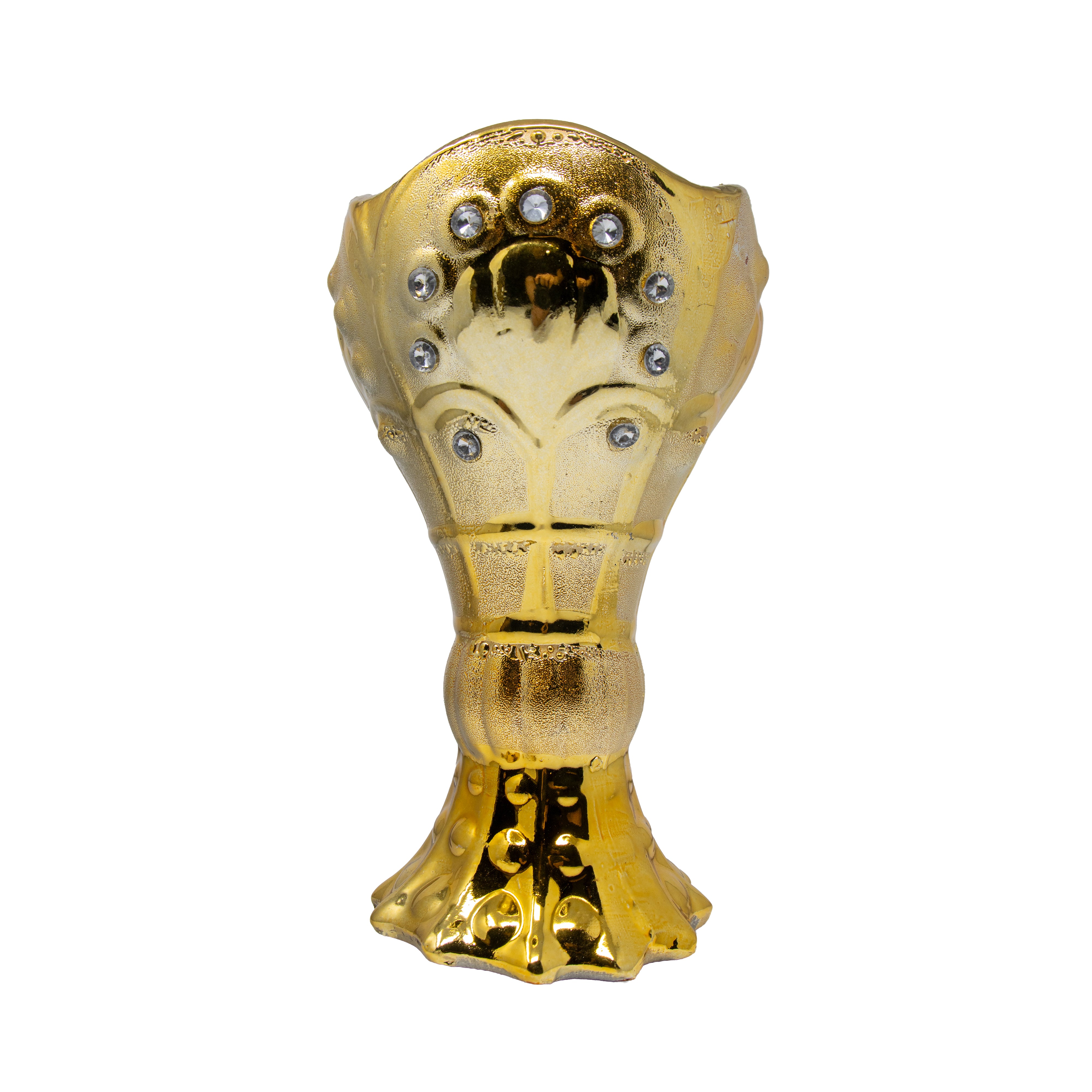 Gold Leaf Crystal Bakhoor Burner 636